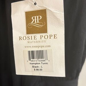 Rosie Pope Black Maternity Tunic